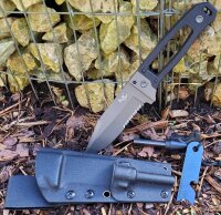 Messer Set - "Scorpion" -  G10 Griff - Schwarz...
