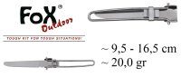 FoX Outdoor Klappbares Messer - 2Cr14 Stahl - Superleicht