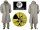 Polnischer Schutzanzug - Nato - ABC - NBC - Mantel - Überschuhe