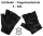 Lederhandschuhe Deluxe -  Ohne Finger - Belüftungsschlitze - Lederbesatz innen - Unisex