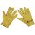 Western - Fingerhandschuhe - Echtleder - Gefüttert - Kordelzug am Handgelenk
