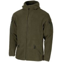 HighDefence Fleecejacke - Tactical Jacke - Übergangsjacke - Kapuze