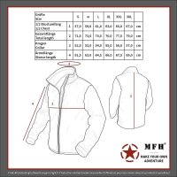 HighDefence Fleecejacke - Tactical Jacke - Übergangsjacke - Kapuze