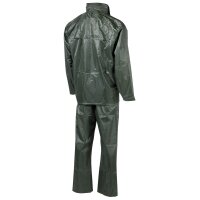 MFH Regenanzug - 2 teilig: Regenjacke mit Kapuze + Hose - Unsisex - [ S - 4XL ]