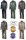 MFH Regenanzug - 2 teilig: Regenjacke mit Kapuze + Hose - Unsisex - [ S - 4XL ]