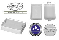 Aluminium Box - Wasserdicht - ca. 13,3 x 9,2 x 3,4 cm - hochstabil