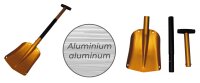 FoX Outdoor Lawinenschaufel - Schneeschaufel -...