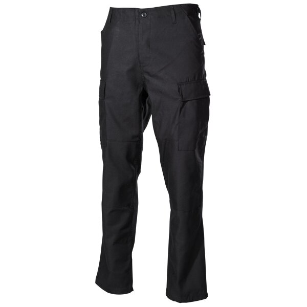 US BDU Einsatzhose - Kampfhose - Unisex - Knie- und Gesäßverstärkung - Schwarz