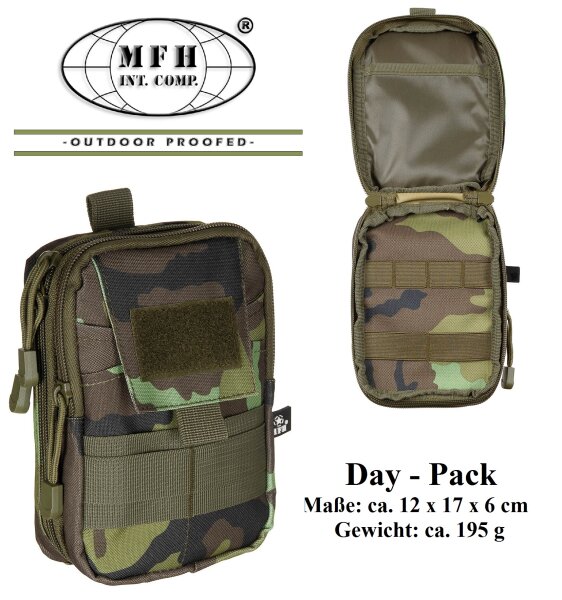 DayPack - EDC - Kompakt - Mollesystem - Leicht - M 95 CZ Tarn
