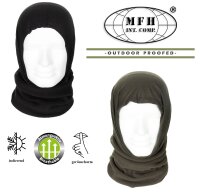 Rundschal mit Halsteil - Fleece - Superleicht -...