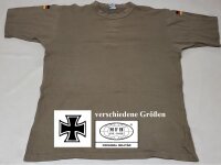 Deutsches Heer - BW Tropen T-Shirt - Wüsten Tarn - Gebraucht - Original Militär