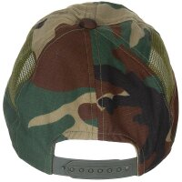 US Cap - Schirmmütze - Seitliches Netz - Größenverstellbar - Unisex - Woodland