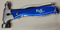FoX Outdoor Werkzeugset "Worker" - 11 teilig - LED Lampe - Hammer - Säge