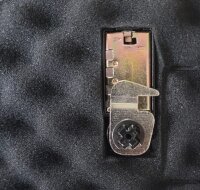 Sicherheitskassette -Metall - Stahlseil - Zahlenschloss - Schwarz