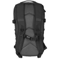 Daypack - Kleiner 15 Liter Rucksack - Mollesystem - Superleicht - Schwarz