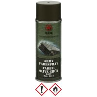 MFH Farbspray - Oliv Grün - Matt - Dosenspray - 400ml