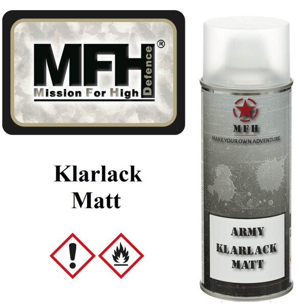 MFH Klarlack - Matt - Dosenspray - 400ml