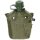 US Feldflasche - 1 Liter - BPA - frei - inkl. Tragehülle - Oliv