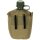 US Feldflasche - 1 Liter - BPA - frei - inkl. Tragehülle - Coyote Tan