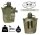 US Feldflasche - 1 Liter - BPA - frei - inkl. Tragehülle - HDT Camo FG