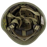 Italienische Armee -  Gefechtshelm - Ballistisch - "T.P." - Kevlar + Aramid - Original Militär - Gebraucht