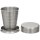 Trinkbecher -  Faltbar - Teleskop - Edelstahl - 4 cl