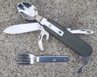Taschenmesser - mit Gabel und Löffel - Steckbar -...
