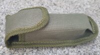 Taschenmesser - mit Gabel und Löffel - Steckbar - Glattschliff - Nylontasche inkl. Gürtelschlaufe