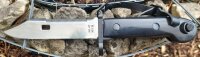Bajonett - AK 47 - Klinge aus 3Cr13 Stahl - Schwarz