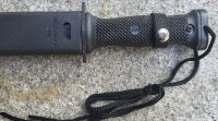 Kampfmesser - MK3 - geschwärzte Klinge mit Glattschliff + Sägerücken