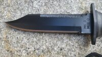 Kampfmesser - MK3 - geschwärzte Klinge mit Glattschliff + Sägerücken