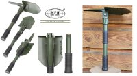 Mini Klappspatenset - 3 in 1 (Pickel, Spaten, Schaufel) -...