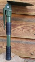 Mini Klappspatenset - 3 in 1 (Pickel, Spaten, Schaufel) - mit Sägezahnung - Transporttasche mit Gürtelschlaufe