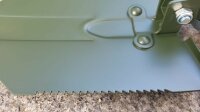 Bundeswehr Klappspaten - 3 teilig - auch als Hacke verwendbar