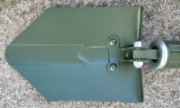 Bundeswehr Klappspaten - 3 teilig - auch als Hacke verwendbar