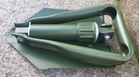 Bundeswehr Klappspaten - 3 teilig - auch als Hacke verwendbar