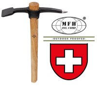 Schweizer Pionier Pickel - Metall - Spitz- und Flachhacke...