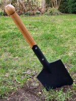Feldspaten - "Typ WWII" - mit Holzstiel -...