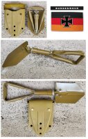 Bundeswehr Klappspaten - 3 teilig - auch als Hacke...