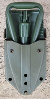US Klappspaten - 3 teilig - auch als Hacke verwendbar - Tasche original USA - Neuwertig