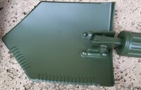 US Klappspaten - 3 teilig - auch als Hacke verwendbar - Tasche original USA - Neuwertig