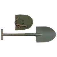 US T-Spaten - M10 - mit Canvashülle - Oliv
