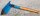 Rumänischer Klappspaten - Holzstiel - Blau - Original Militär