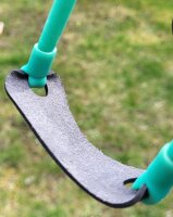 Steinschleuder / Zwille "Deluxe" - stabiler Metallrahmen - HighTec Gummiband - ergonomisch geformter Griff + Ersatzgummi + 200 Metallkugeln