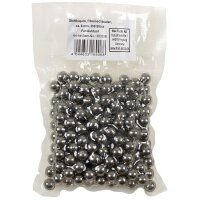 Steinschleuder / Zwille "Fun" - stabiler Metallrahmen - HighTec Gummiband - ergonomisch geformter Griff - Erstatzgummi + 200 Eisenkugeln