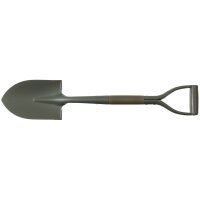 Schaufel - Typ II -  D-Griff - Stahl - Schaufelblatt mit...