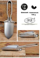 Mini Schaufel - Klappbar - Edelstahl - kompakt - robuste...