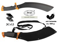 Machete "Samurai" - Schwarz - geschwärzte,...