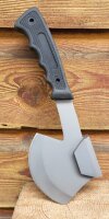Hammer - Beil mit Gummigriff und Hammerfläche - Gewicht mit Scheide: ca. 550 g