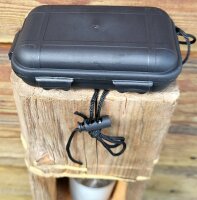 Box - Kunststoff - Klein - Schwarz - Wasserdicht - Schlagfest -  ca. 60g